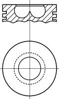 Артикул: 8724450010, Поршень комплект d104.00 Iveco 8040/60.25 - 145.17 