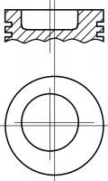 Артикул: 8774000050, Поршнекомплект MB OM356-366 d97.5 STD