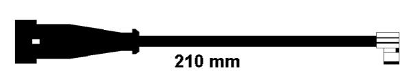 Артикул: FWI306, Датчик износа тормозных колодок комплект Iveco Daily 60/65С… 2006->