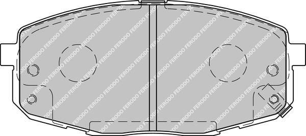 Артикул: FDB1869, Колодки тормозные Hyundai/KIA