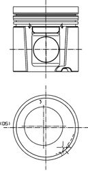 Артикул: 40278600, Поршень комплект Deutz BFM1013, TCD2013 2V