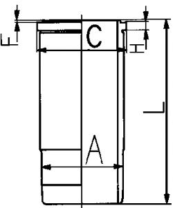 Артикул: 89570110, Гильза Volvo TD73 (бурт 129,40мм)