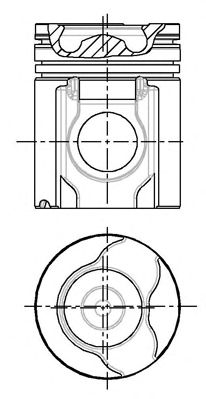 Артикул: 8714250010, Поршень комплект Volvo D6A