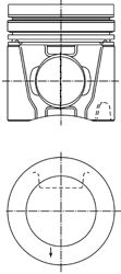 Артикул: 40276600, Поршень комплект Volvo D9A